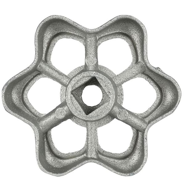Thrifco Plumbing 5/16 Inch Square Broach Outdoor Faucet / Hose Bibb Wheel Handle 4400286 - main